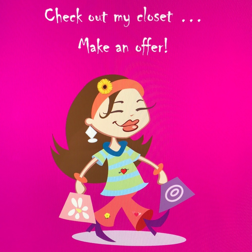 Meet the Posher! Please “Like” to save my closet!